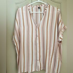 Sz XL striped summer top